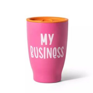 Tabitha Browns Stainless Steel Drink Tumbler 12 oz  (Pink)
